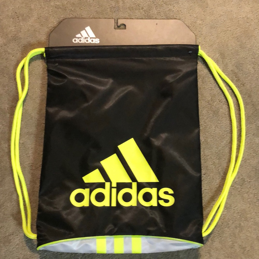 Adidas drawstring bag